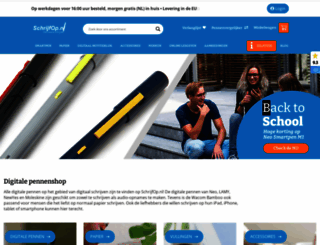schrijfopshop.nl screenshot