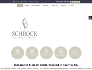 schrockchiropractic.com screenshot