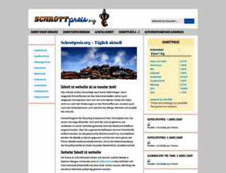 schrottpreis.org screenshot