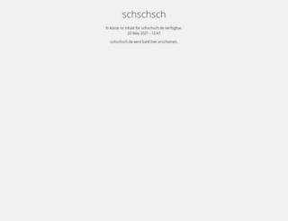 schschsch.de screenshot
