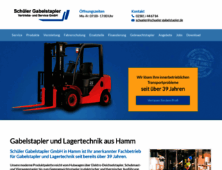 schueler-gabelstapler.de screenshot