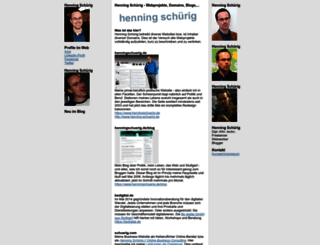 schuerig.org screenshot