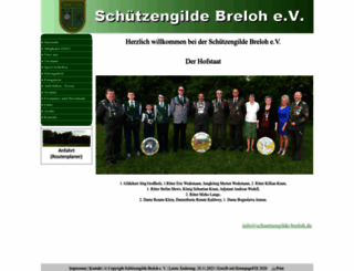 schuetzengilde-breloh.de screenshot