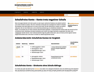 schufafreies-konto.com screenshot
