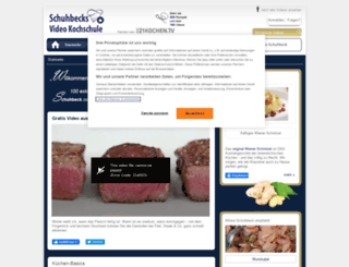schuhbecks-video-kochschule.de screenshot