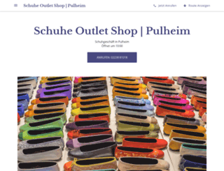 schuhe-outlet-shop.de screenshot