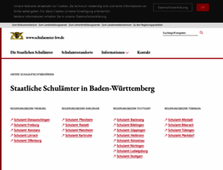schulaemter-bw.de screenshot
