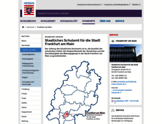 schulamt-frankfurt.hessen.de screenshot