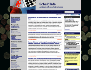 schuldinfo.nl screenshot