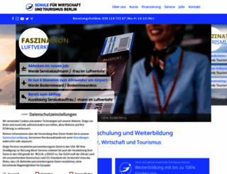 schule-tourismus.de screenshot