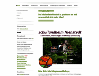 schullandheim-nienstedt.de screenshot