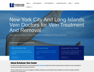schulmanveincenter.com screenshot