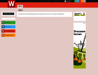 schulweiterbildung.ch screenshot