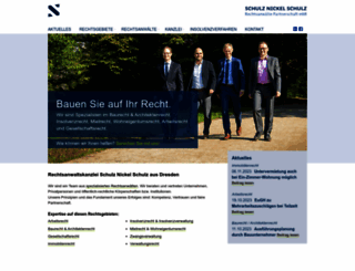 schulz-nickel-schulz.de screenshot