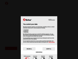 schur.com screenshot
