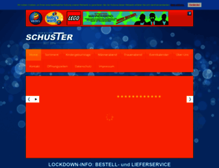schuster-spielwaren.de screenshot