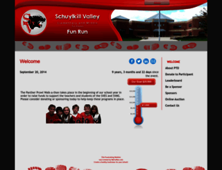 schuylkill.myfunrun.com screenshot
