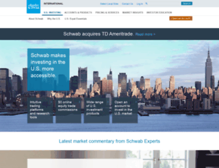 schwab-global.com screenshot