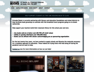 schwabebooks.com screenshot