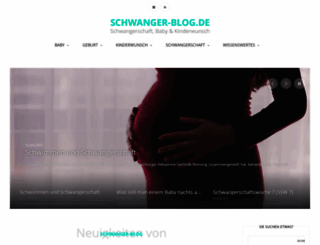 schwanger-blog.de screenshot
