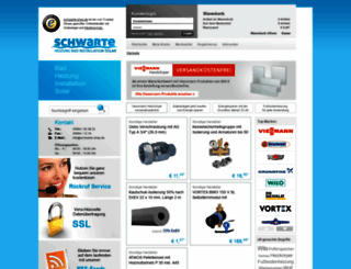 schwarte-shop.de screenshot