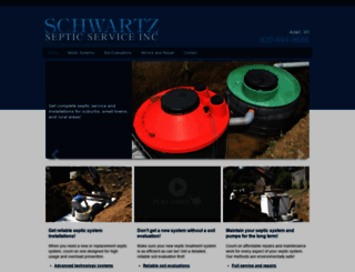schwartzsepticservice.com screenshot