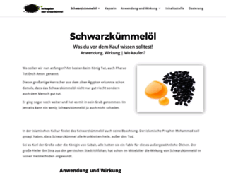 schwarzkuemmeloel.info screenshot