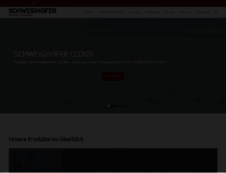 schweighofer.com screenshot