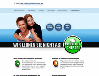schweizer-finanzvermittlung.net screenshot
