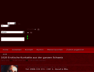schweizer-sms-kontakte.com screenshot