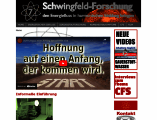 schwingfeld.de screenshot