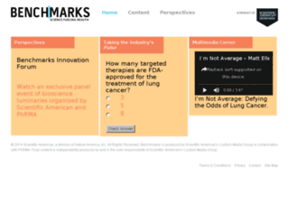sciambenchmarks.com screenshot