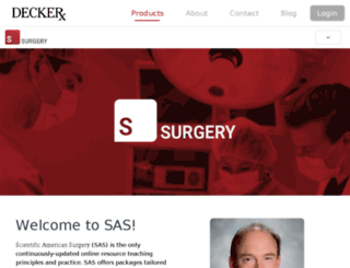 sciamsurgery.com screenshot