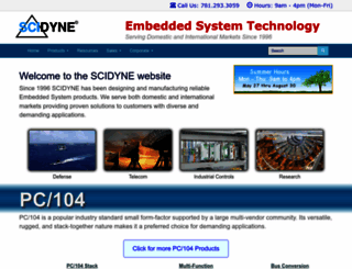 scidyne.com screenshot