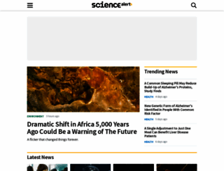 sciencealert.com.au screenshot