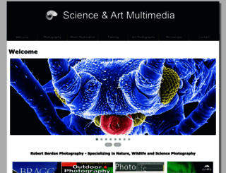 scienceandart.org screenshot
