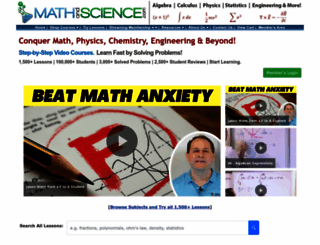 scienceandmath.com screenshot