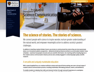 sciencecommunication.info screenshot