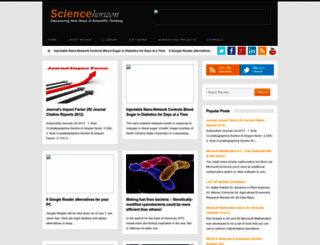 sciencehorizon.blogspot.com screenshot