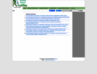 scienceindex.researchbib.com screenshot