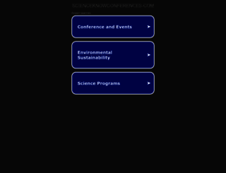 scienceknowconferences.com screenshot