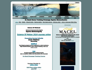scienceofmotion.com screenshot