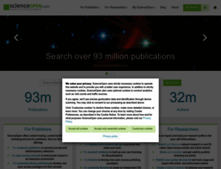 scienceopen.com screenshot