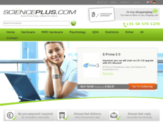 scienceplus.com screenshot