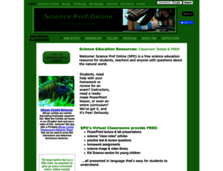 scienceprofonline.com screenshot