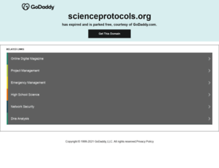 scienceprotocols.org screenshot