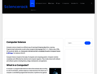 sciencerack.com screenshot