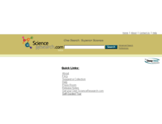 scienceresearch.com screenshot