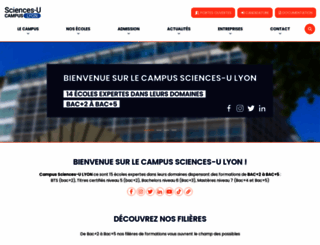 sciences-u.fr screenshot