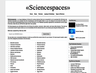 sciencespaces.com screenshot